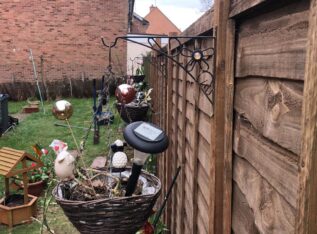 new garden fence panels in kings norton