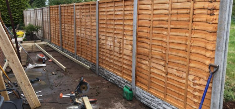 Garden fencing services stourport on severn