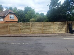 new Garden fencing redditch