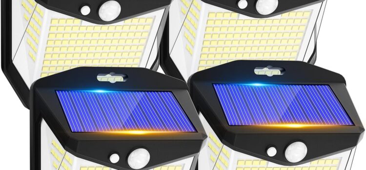 Solar Security Lights Outdoor Garden West Midlands