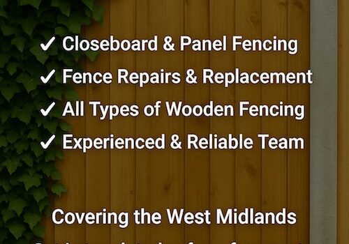 Garden Fencing West Midlands