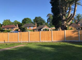 Garden Fence Replacement in Stourport-on-Severn