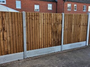 Garden Fencing Installation in Stourport-on-Severn