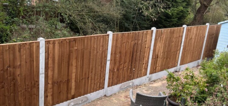 New Garden Fencing Cleobury Mortimer