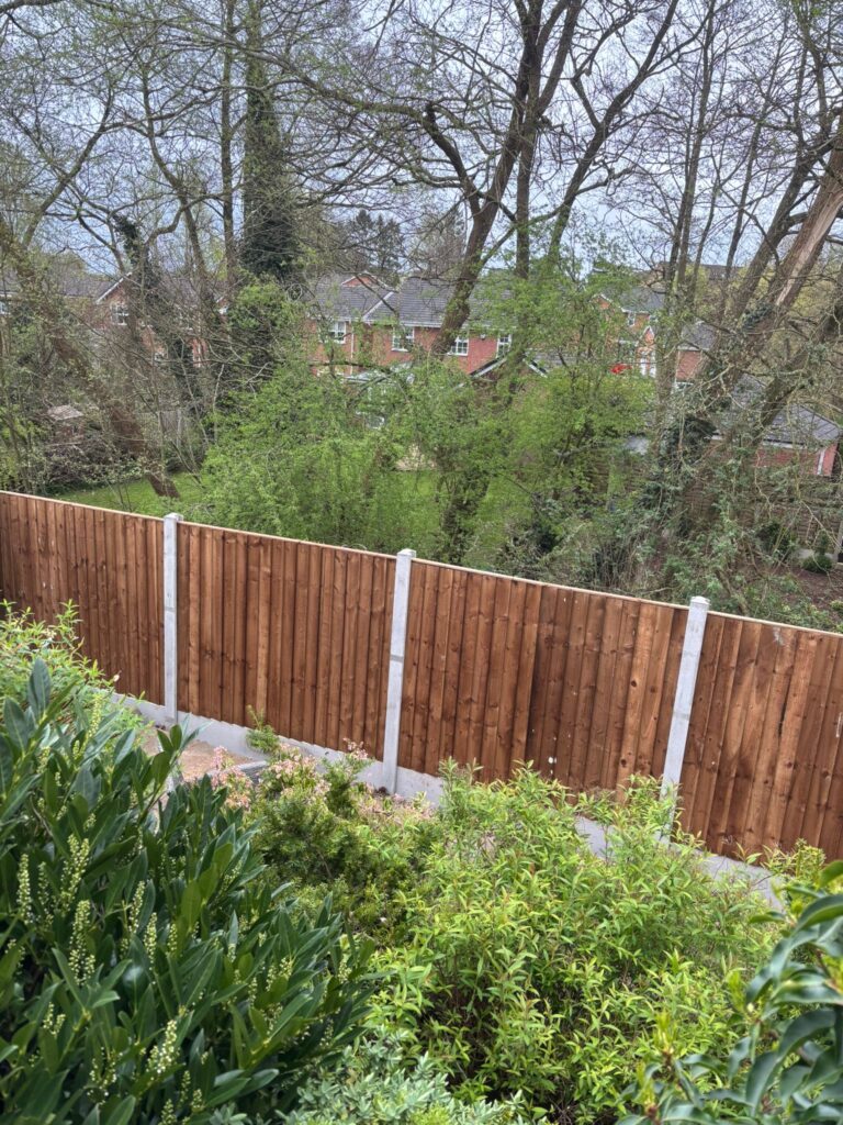 New Garden Fencing Cleobury Mortimer