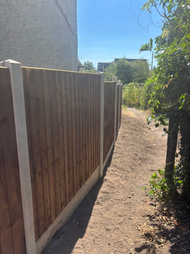 Garden fencing Hartlebury