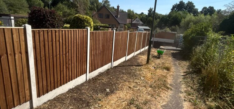 Garden fencing Hartlebury